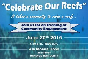 Celebrate our Reefs flyer
