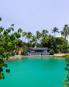 Beach House and Swimming Lagoon